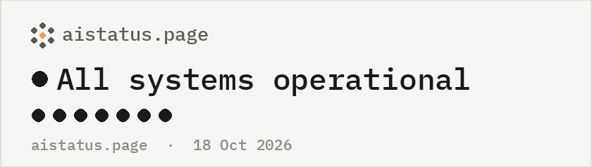 AI status status